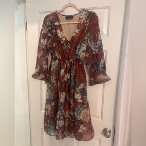 Anthropologie Fall Dress